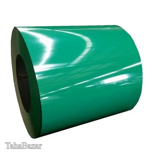 ورق رنگی 0.48 فولاد بهمن 1250 سبز روشن رول